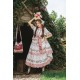 Yolanda Cranberry And Four-Leaf Clover Cardigan Skirt JSK and OP(Reservation/3 Colours/Full Payment Without Shipping)
